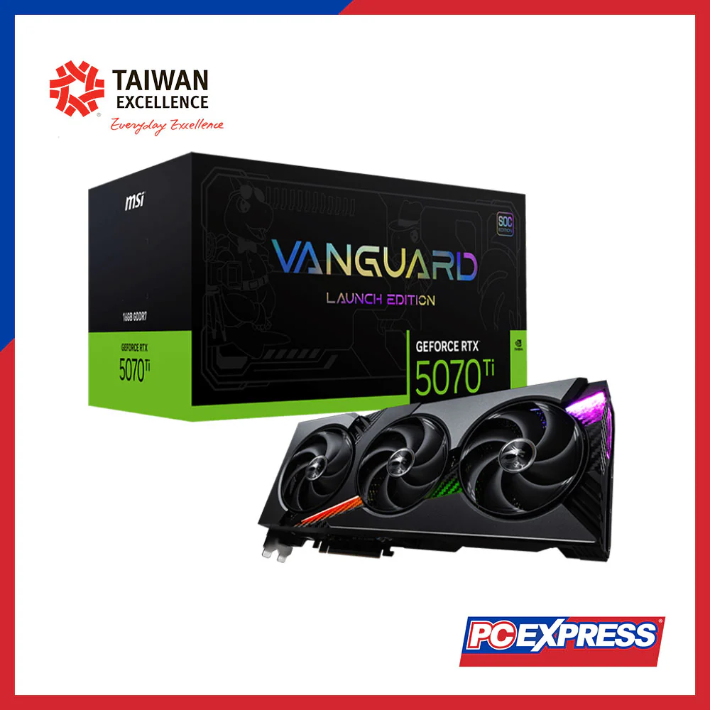 MSI GeForce RTX™ 5070 Ti VANGUARD SOC LAUNCH EDITION 16GB GDDR7 256-bit Graphics Card - Image 2