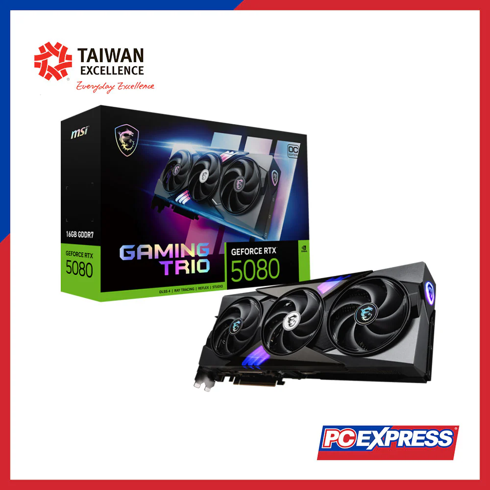 MSI GeForce RTX™ 5080 GAMING TRIO OC 16GB GDDR7 256-bit Graphics Card - Image 5