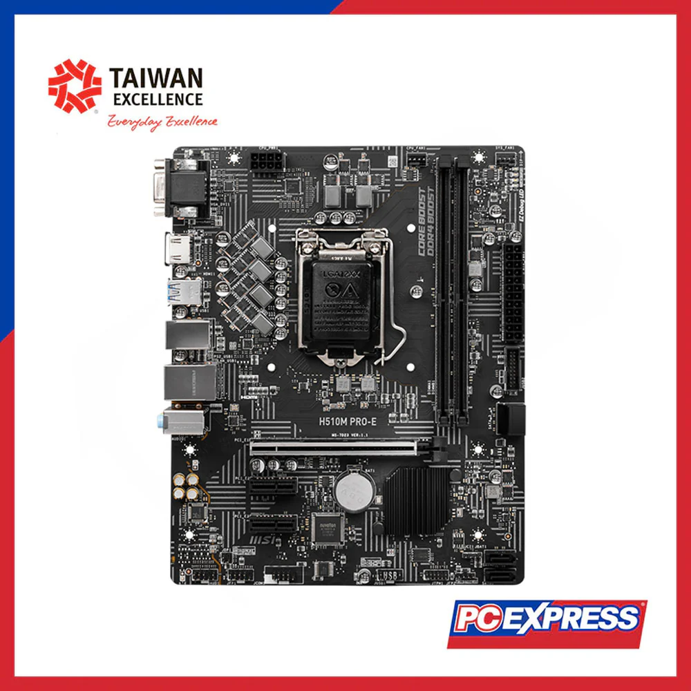 MSI H510M PRO-E MATX Motherboard