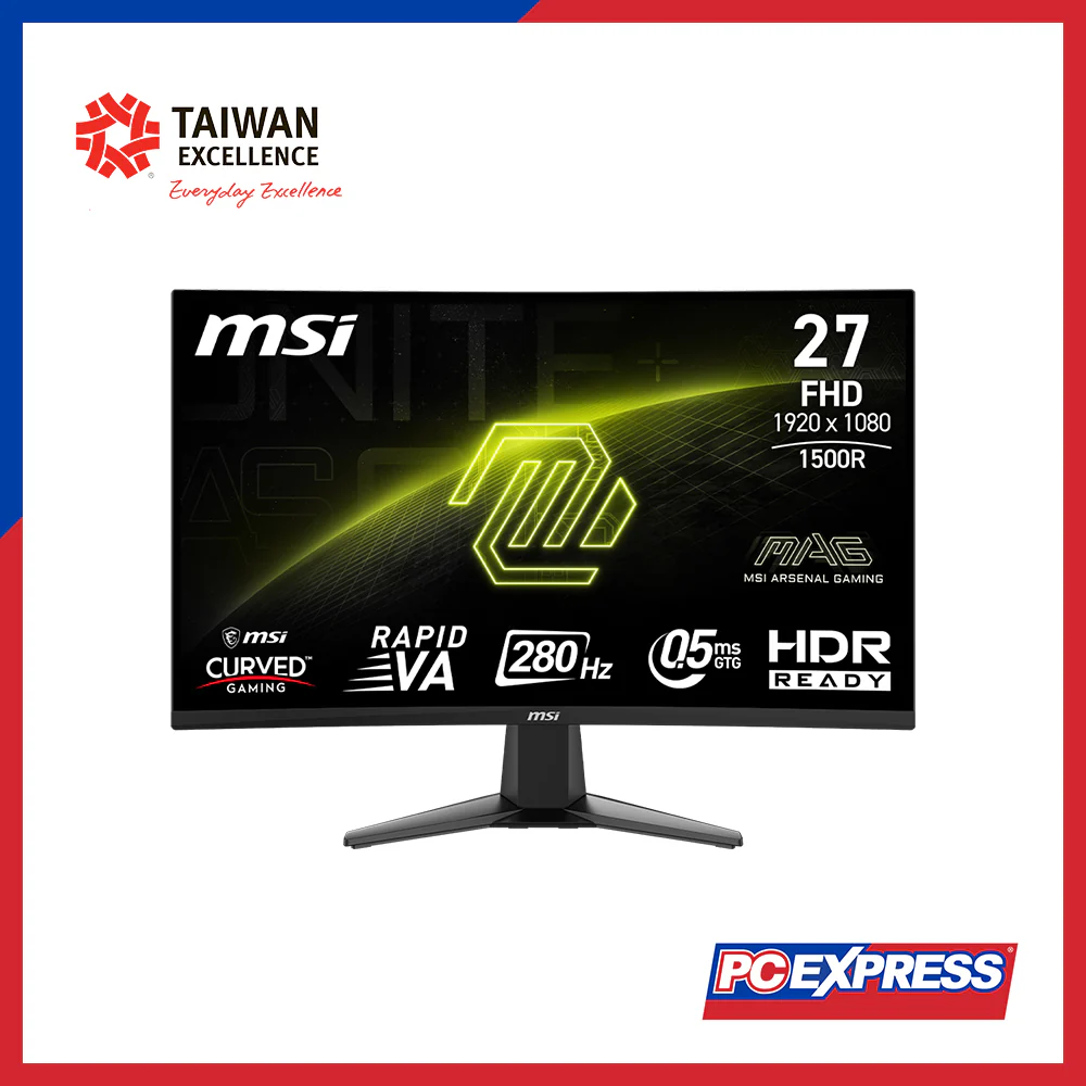 MSI MAG 276CXF 27" FHD Curved Gaming Monitor