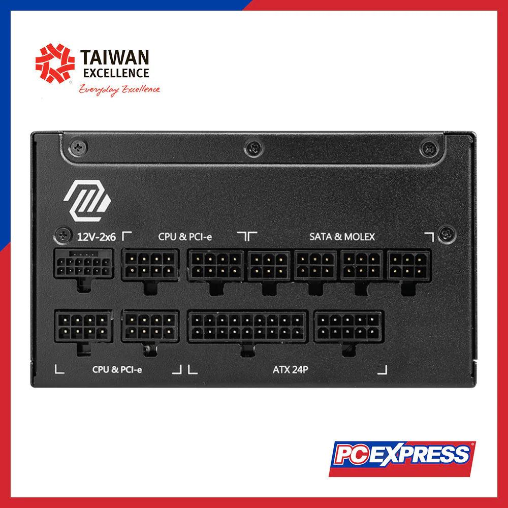 MSI MAG A1000GL 1000W 80+ Gold ATX 3.1 Full-Modular Power Supply - Image 3