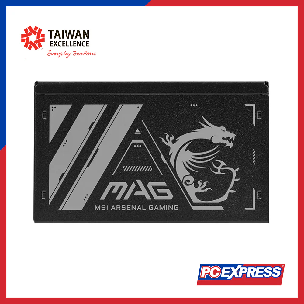 MSI MAG A500N-H 500W 1200MM Non-Modular Power Supply - Image 3