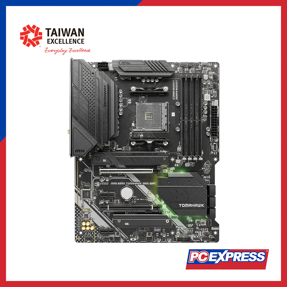 MSI MAG B550 Tomahawk Max WiFi PCIe 3.0 ATX Motherboard - Image 4