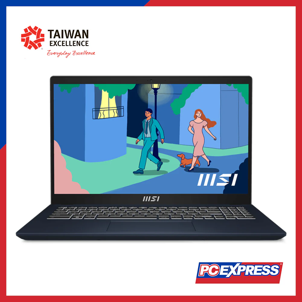 MSI Modern 15 (B7M-277PH) AMD Ryzen™ 7 Laptop (Classic Black)