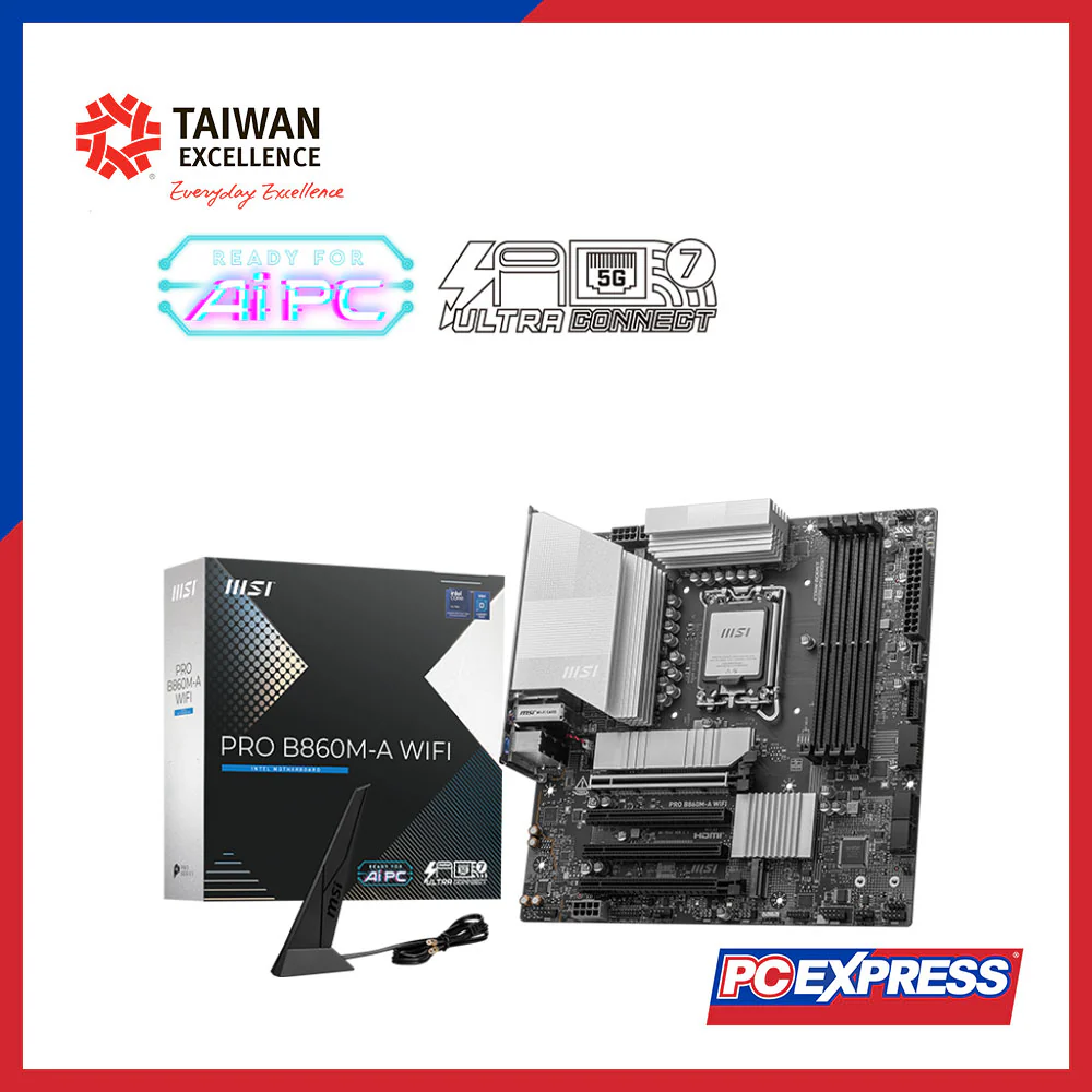 MSI PRO B860M-A WIFI Micro-ATX Motherboard - Image 10