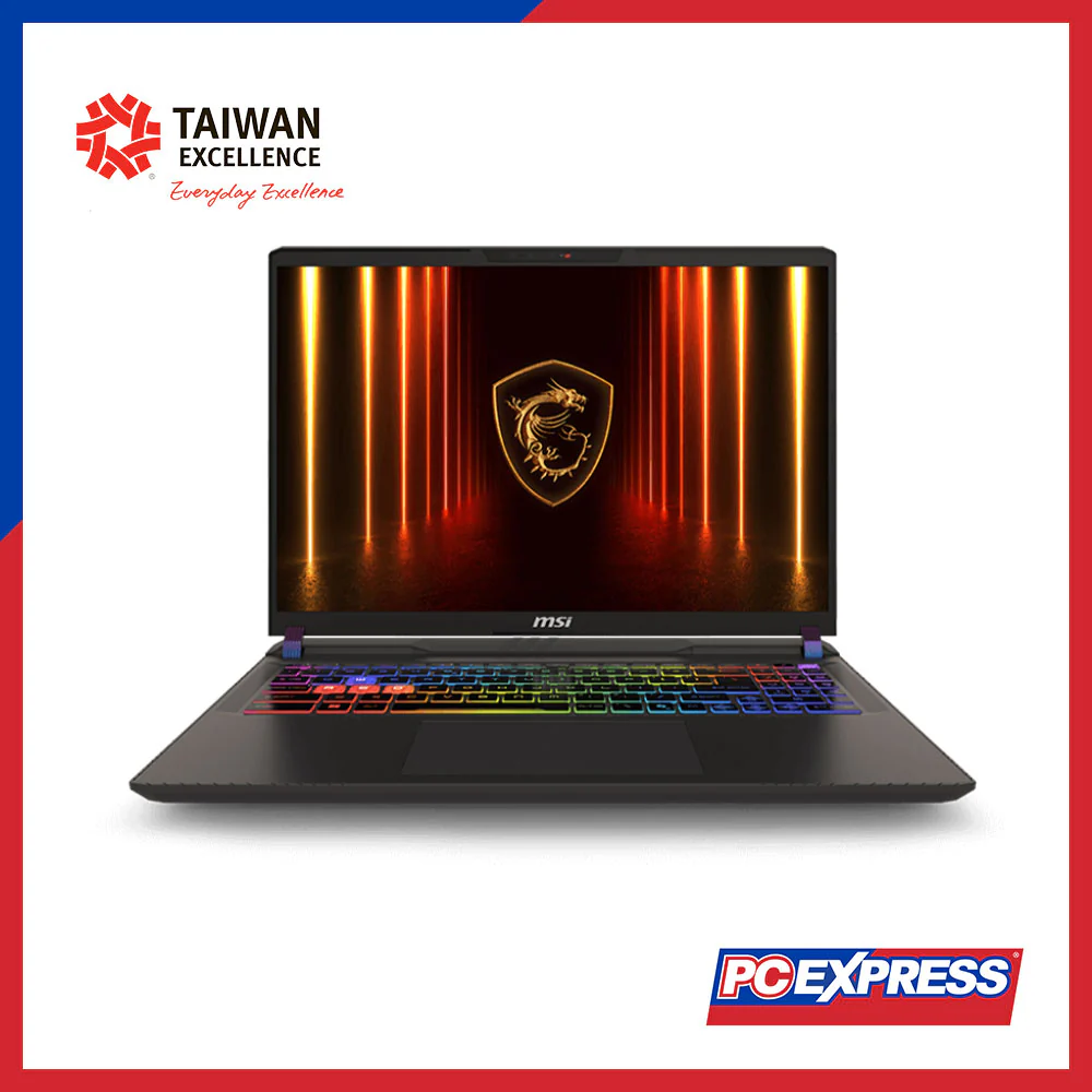 MSI Vector 16 HX AI A2XWIG-216PH GeForce RTX™ 5080 Intel® Core™ Ultra 9 Laptop (Cosmos Gray)