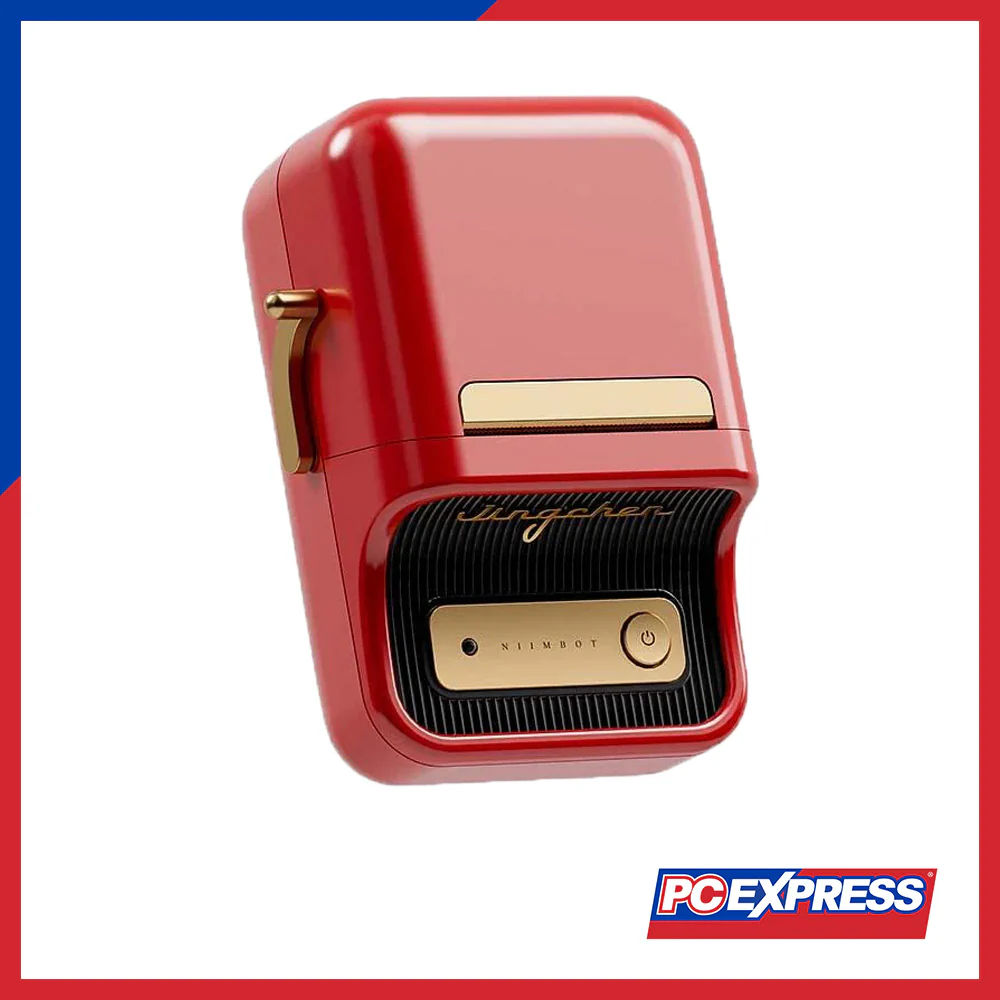 NIIMBOT B21S Thermal Direct Print - Red - Image 2