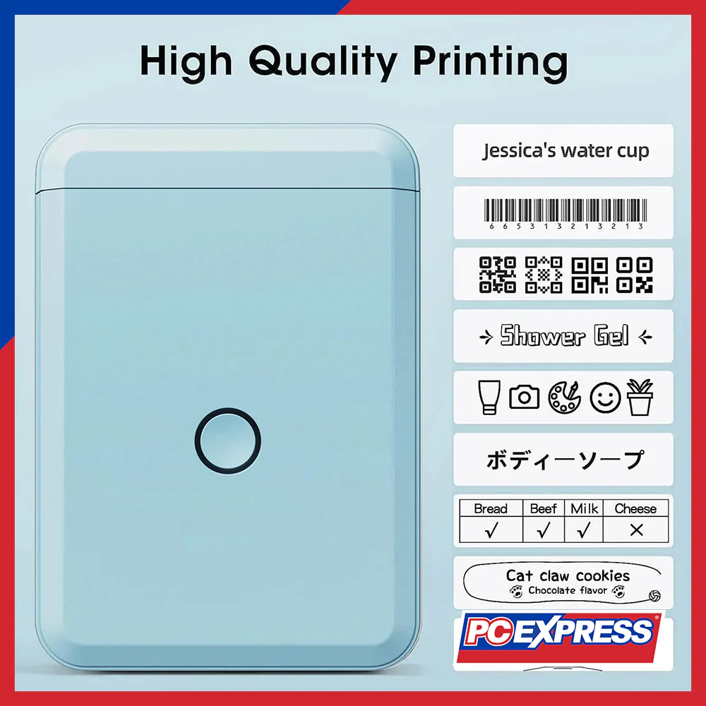 NIIMBOT D110_M Thermal Direct Print - Blue - Image 4