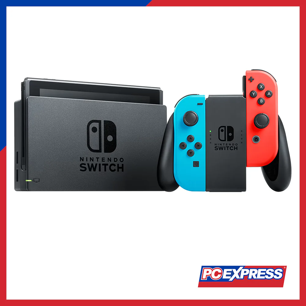 NINTENDO Switch™ V2 Neon Blue/RED+Pikmin 4 - Image 2