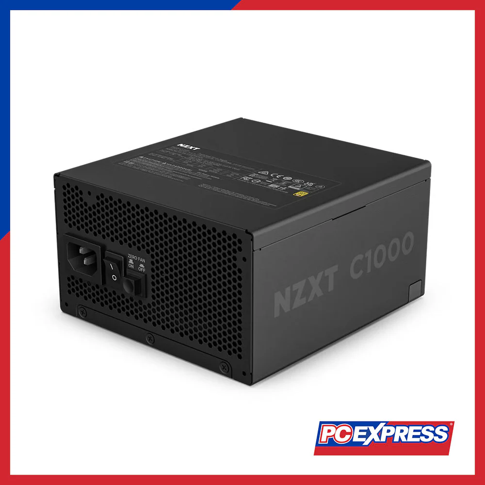 NZXT C1000 1000W 80+ Gold ATX 3.1 Fully Modular Power Supply (Black) - Image 7