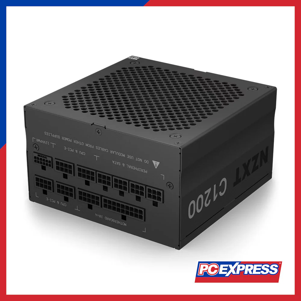 NZXT C1200 1200W 80+ Gold Fully Modular ATX 3.0 True Rated Power Supply - Image 2