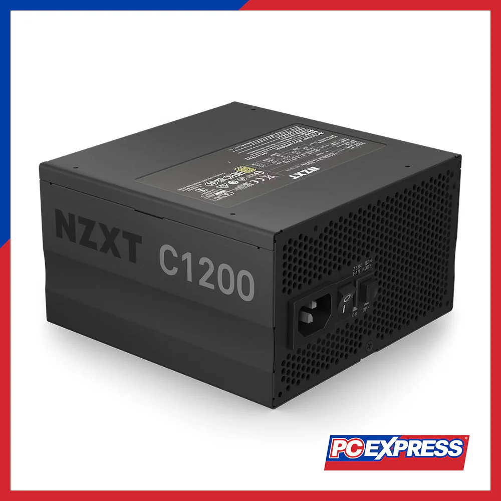NZXT C1200 1200W 80+ Gold Fully Modular ATX 3.0 True Rated Power Supply - Image 3