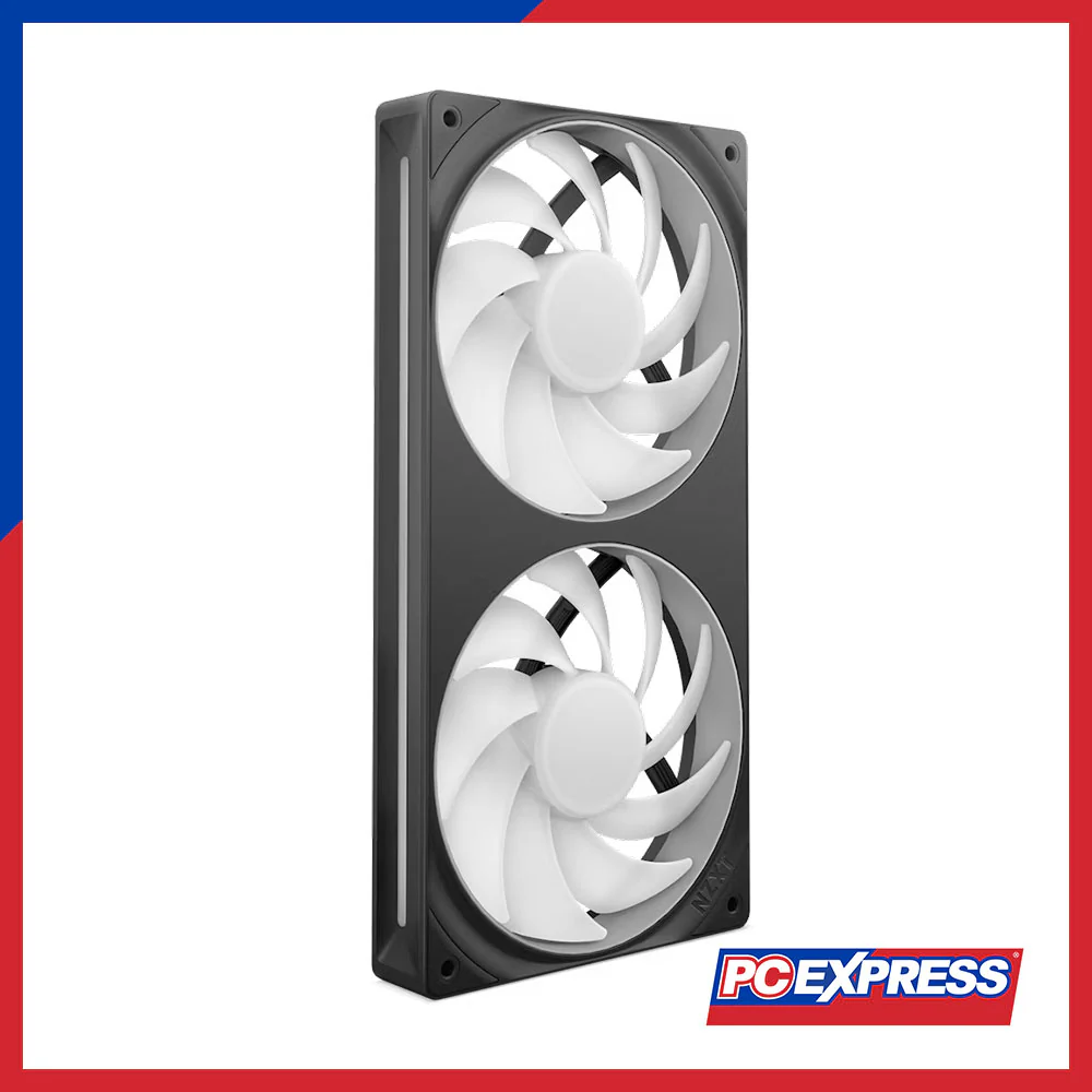 NZXT F240 RGB Core Double Pack Single-Frame Fan Unit (Black) - Image 5