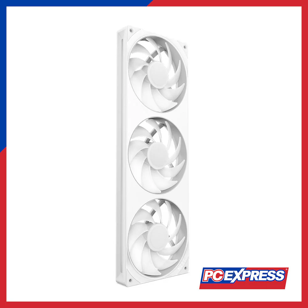 NZXT F360 RGB Core Triple Pack Single-Frame Fan Unit (White) - Image 5