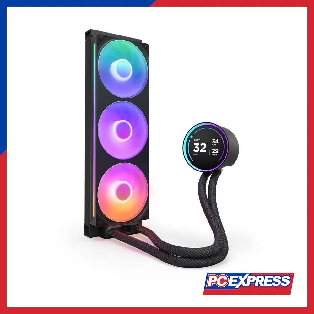 NZXT KRAKEN Elite 360 RGB V2 All-In-One Liquid Cooler Fan (Black) - Image 7