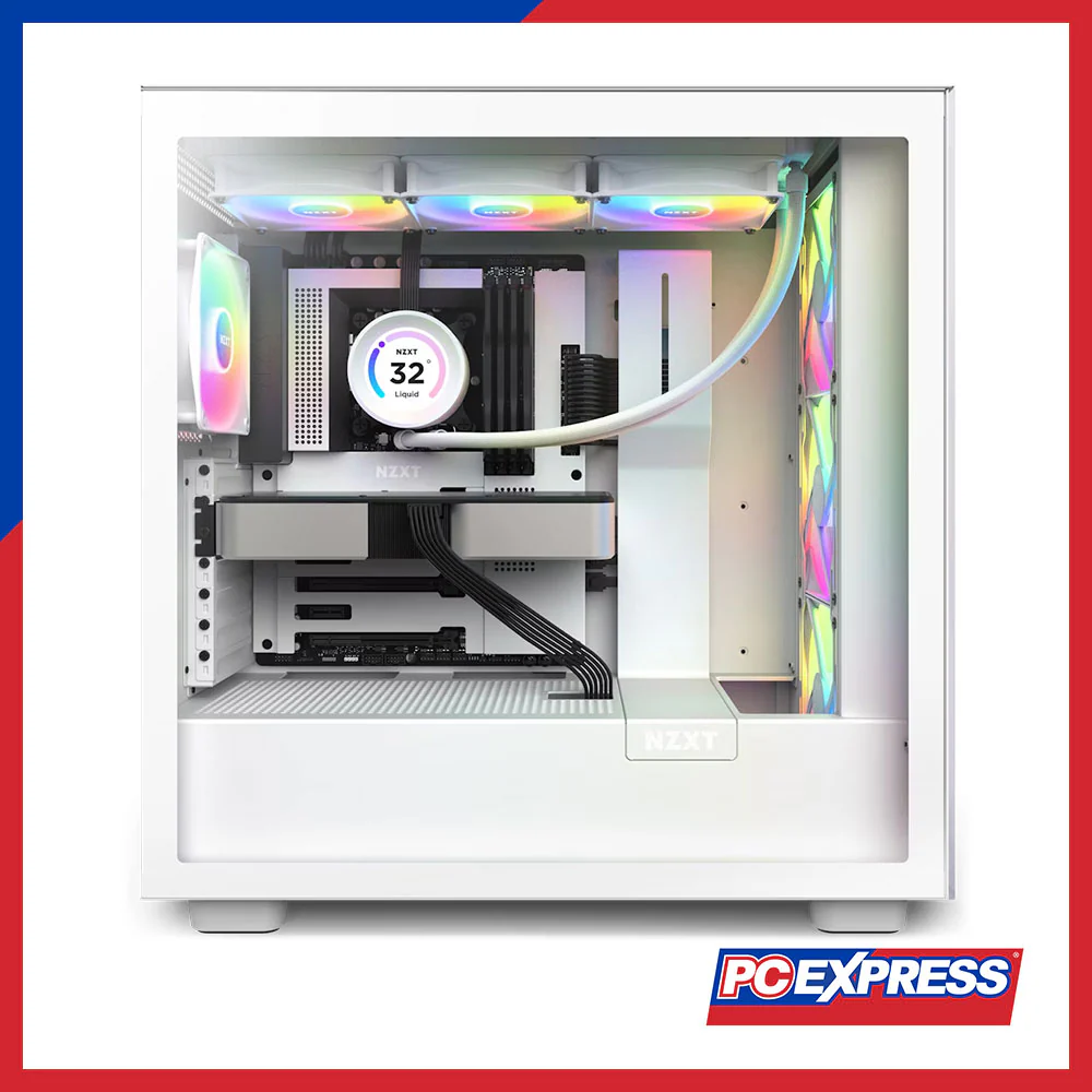 NZXT Kraken Elite 360mm All in One Liquid Cooler with RGB fans (White) - Image 5