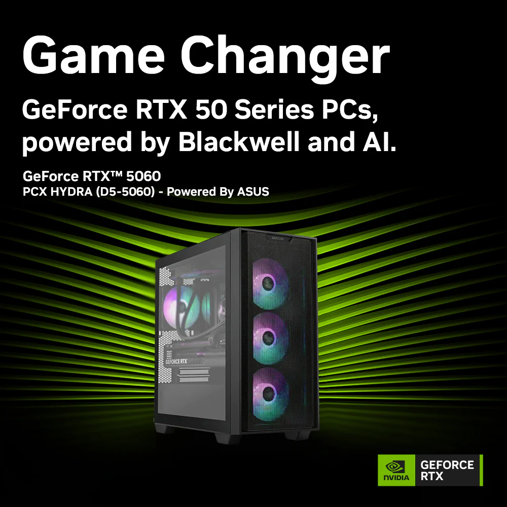 PCX GFH HYDRA (D5-5060) Gaming Desktop - Powered By ASUS - Image 2