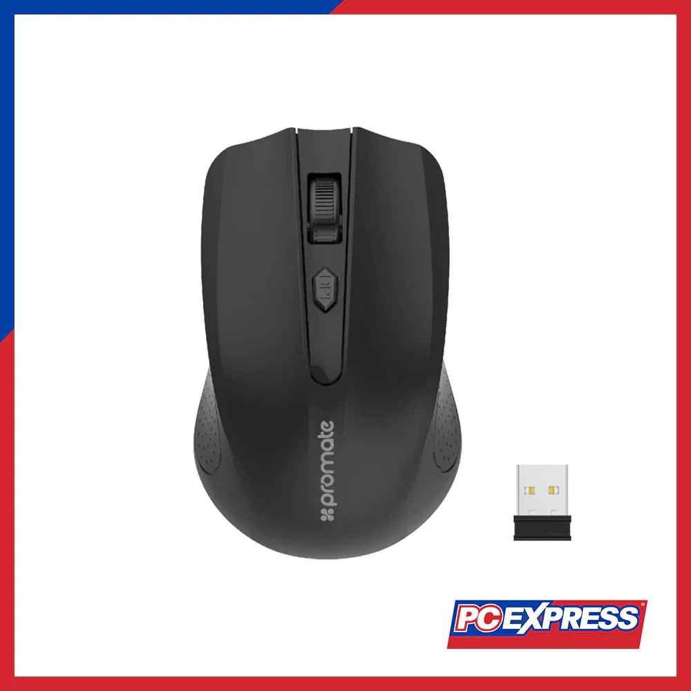PROMATE CLIX-8 Wireless Mouse (Black)