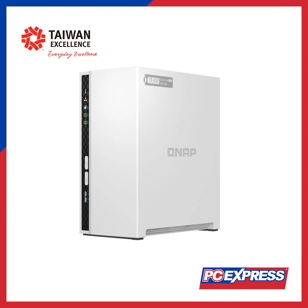 QNAP TS-233 2-BAY 2.0GHZ Arm 4-Core Cortex NAS Server - Image 8