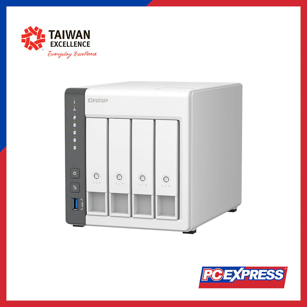 QNAP TS-433-4G 4-BAY Tower NAS Server - Image 11