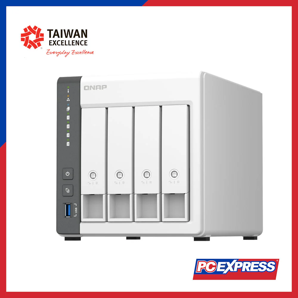 QNAP TS-433-4G 4-BAY Tower NAS Server - Image 7