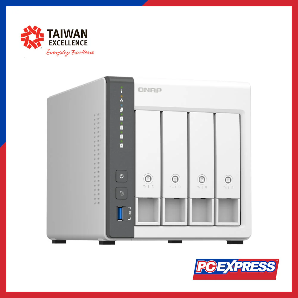 QNAP TS-433-4G 4-BAY Tower NAS Server - Image 8