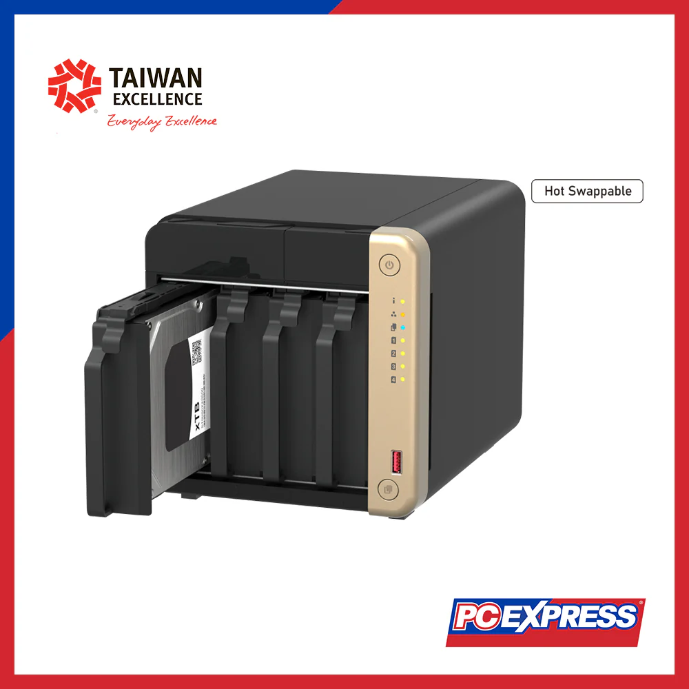 QNAP TS-464-8G 4-BAY NAS Server - Image 6