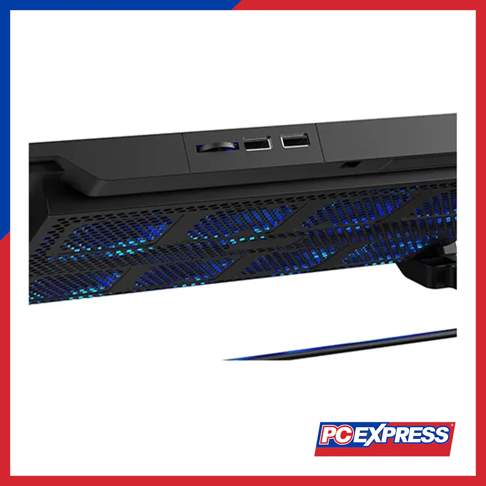 RAPOO CF300 High-Efficiency Laptop Cooling Pad – Black - Image 4