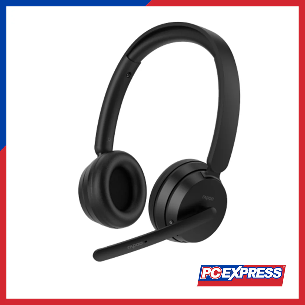 RAPOO H200 Wireless Stereo Headset - Black
