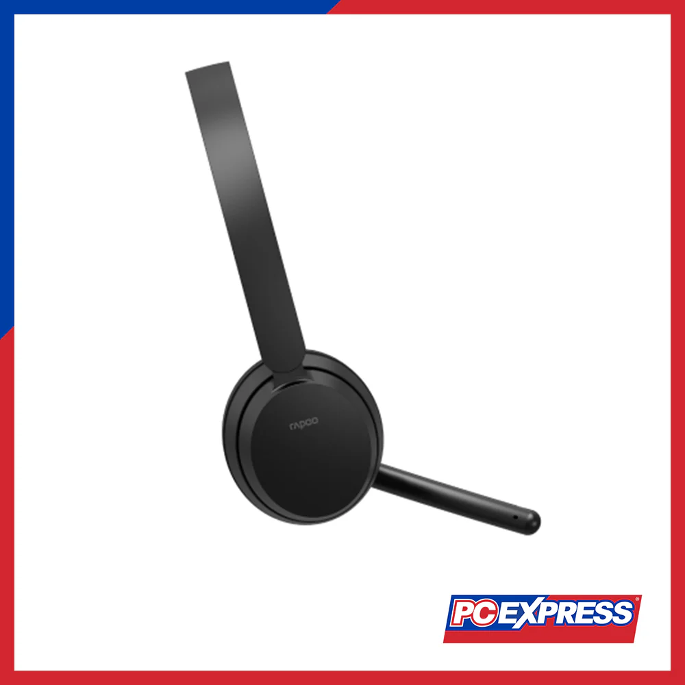 RAPOO H200 Wireless Stereo Headset - Black - Image 2