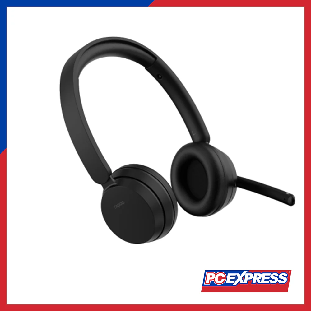 RAPOO H200 Wireless Stereo Headset - Black - Image 3