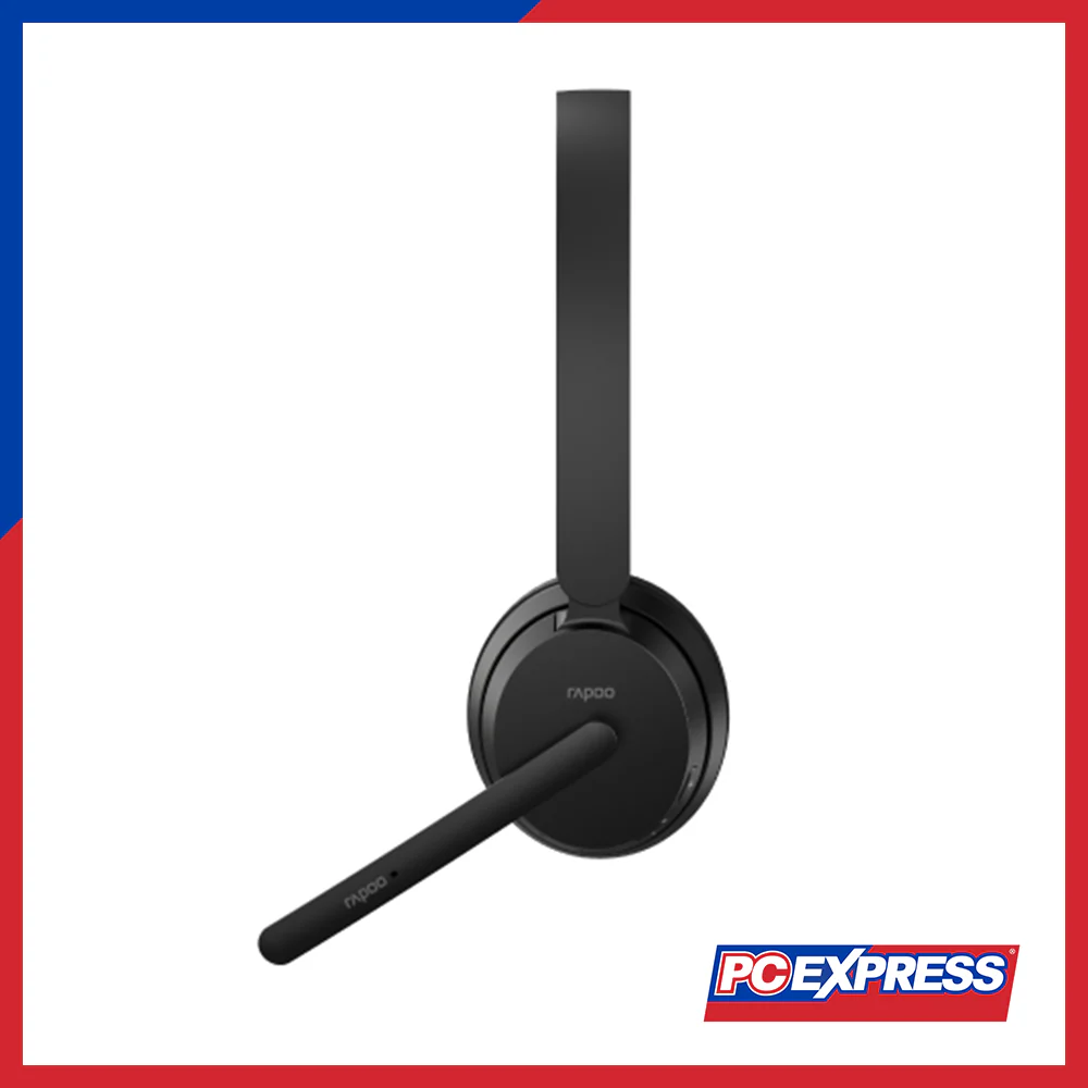 RAPOO H200 Wireless Stereo Headset - Black - Image 4