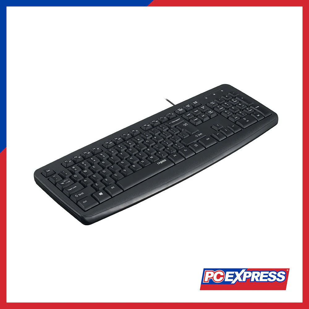 RAPOO NK2600 USB WIRED Keyboard (Black) - Image 4