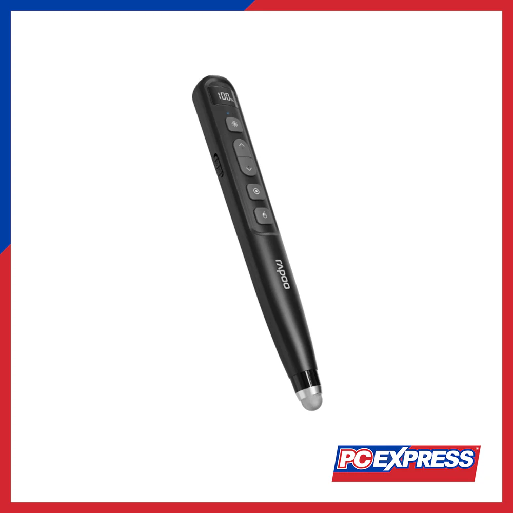 RAPOO XR310 Spotlight Presenter 2.4G Wireless Connection - Black - Image 4