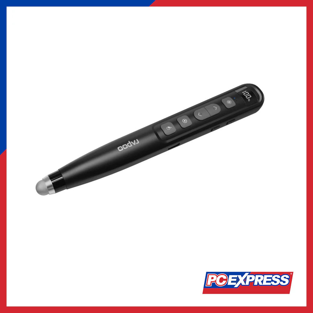 RAPOO XR310 Spotlight Presenter 2.4G Wireless Connection - Black - Image 5