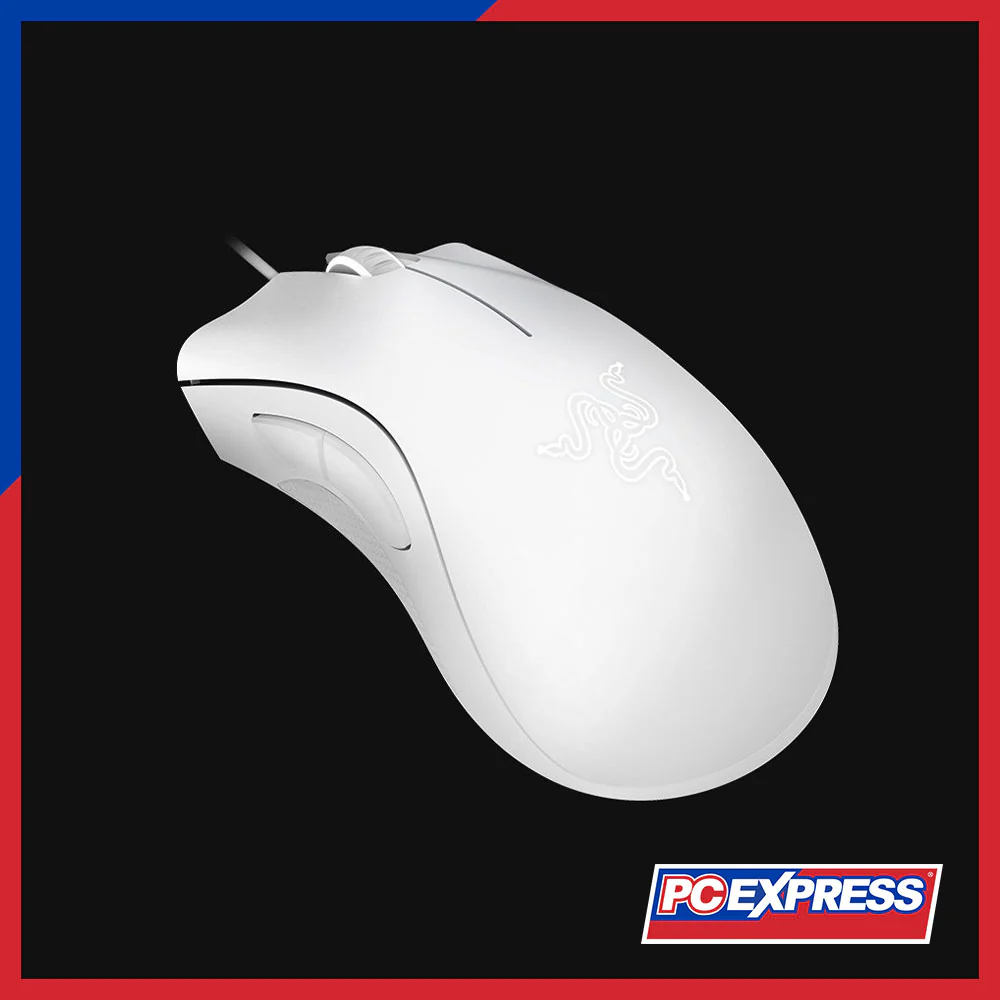 RAZER DeathAdder Essential Gaming Mouse (White) - Image 3