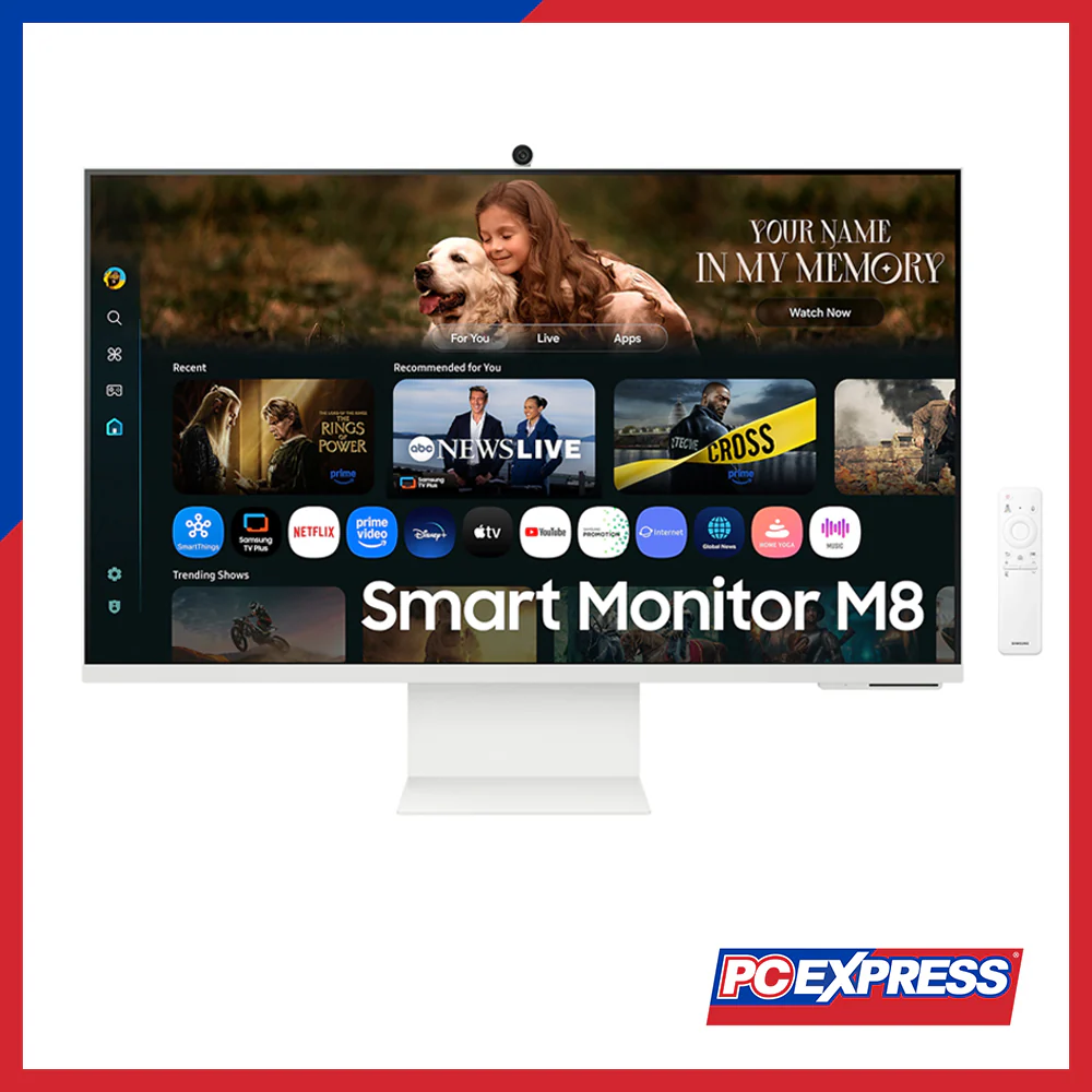 SAMSUNG 32" LS32FM803UEXXP Smart Monitor M8 M80F 4K Vision AI
