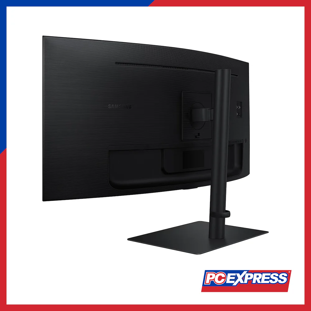 SAMSUNG 34" ViewFinity S6 (LS34C650UAEXXP) Curved Monitor - Black - Image 5