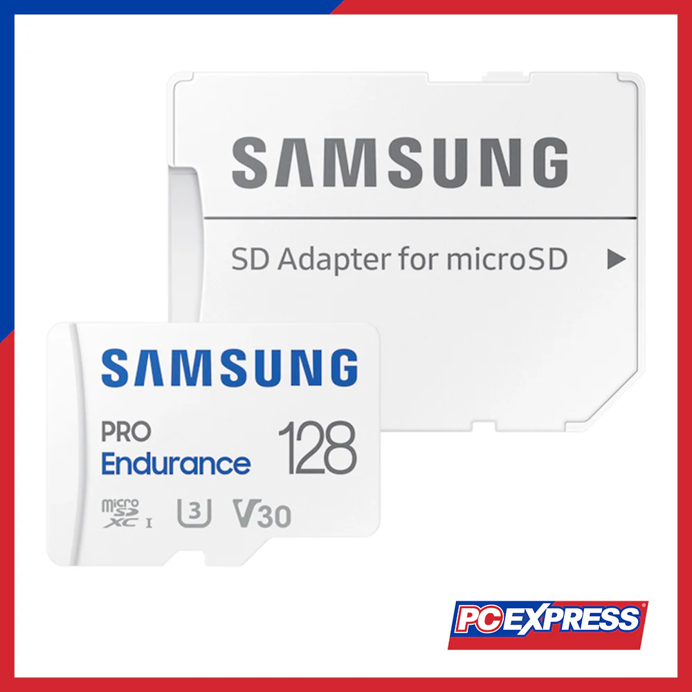 SAMSUNG Micro SD 128GB Pro Endurance With Adapter Memory Card - Image 2