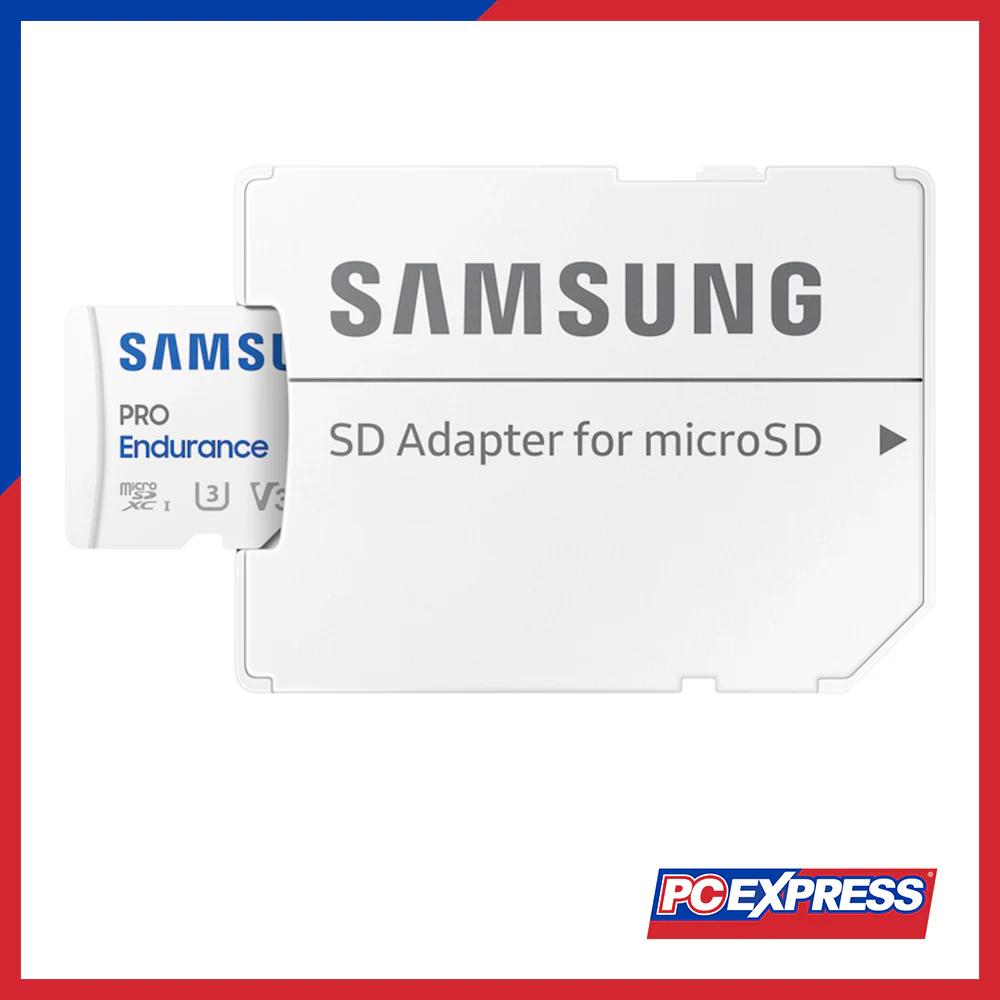 SAMSUNG Micro SD 128GB Pro Endurance With Adapter Memory Card - Image 3