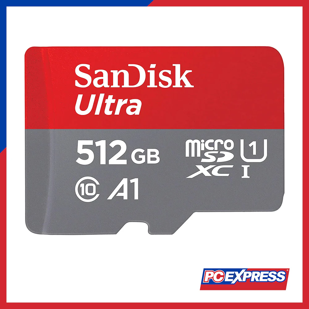 SANDISK Micro SD 512GB (SDSQUAC-GN6MN) 100MB/s CL10 Without Adapter Memory Card