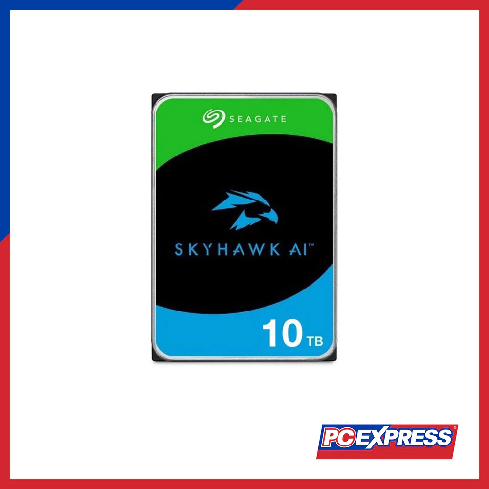 SEAGATE 10TB SATA SkyHawk AI (ST10000VE001) Surveillance Hard Drive