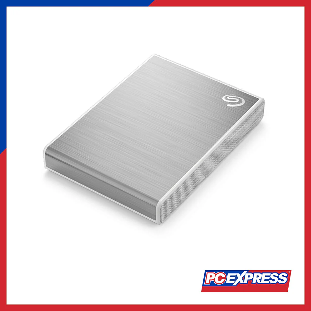 SEAGATE 1TB One Touch External Solid State Drive (Silver) - Image 4