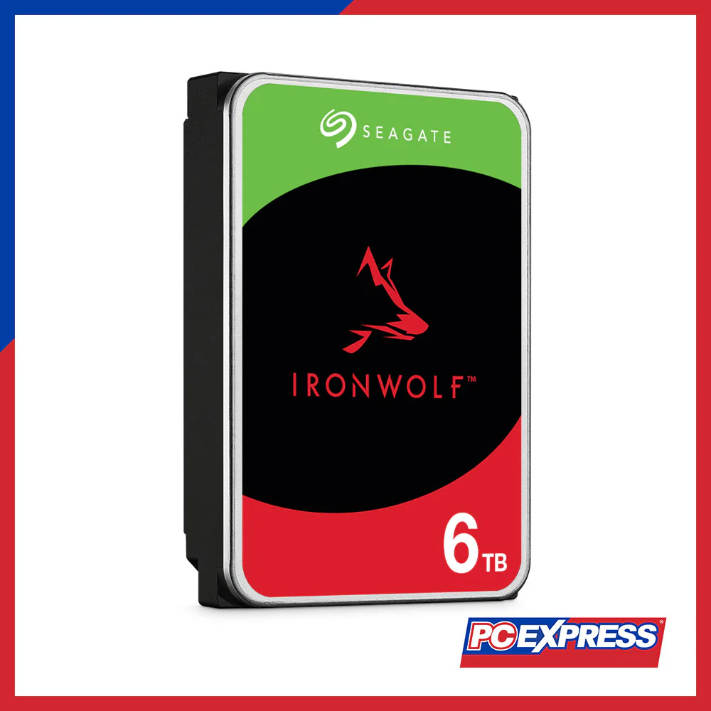 SEAGATE 6TB SATA Ironwolf 7200RPM 256MB NAS Hard Drive - Image 2