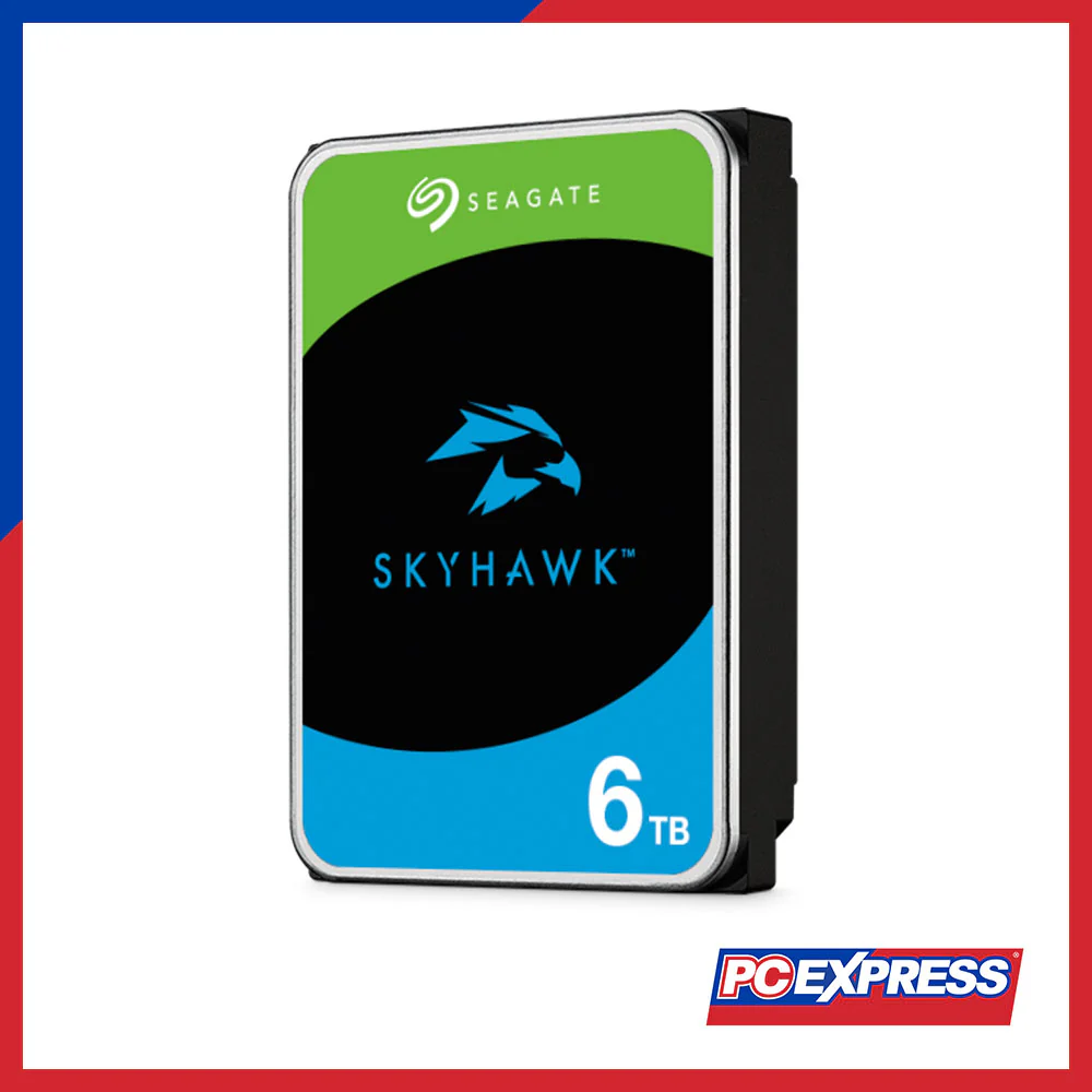 SEAGATE 6TB SATA SKYHAWK (ST6000VX0023) Surveillance Hard Drive