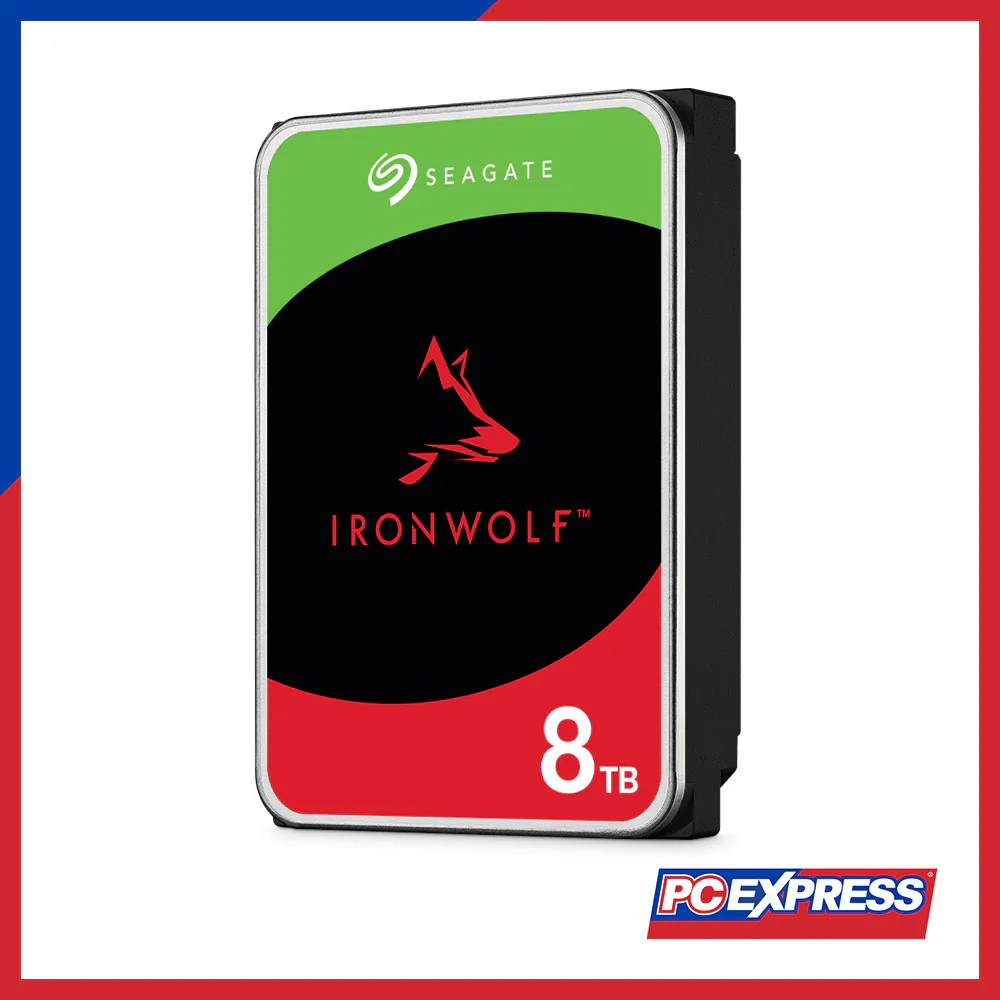 SEAGATE 8TB SATA Ironwolf 7200RPM 256MB NAS Hard Drive - Image 2