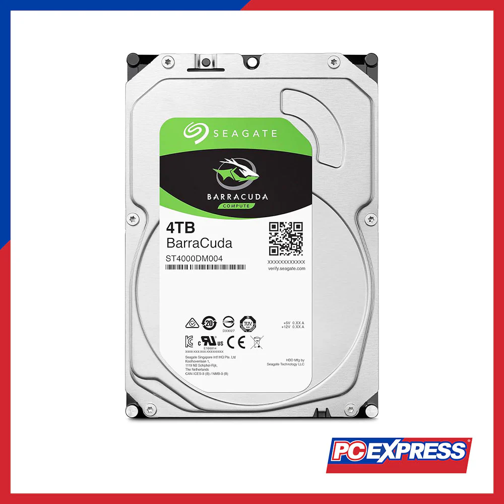 SEAGATE BarraCuda 4TB 3.5" Hard Drive (ST4000DM004) - Image 4