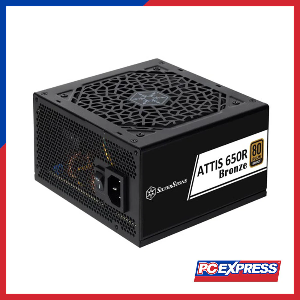 SILVERSTONE ATTIS 650W 80+ Bronze Non-Modular Power Supply