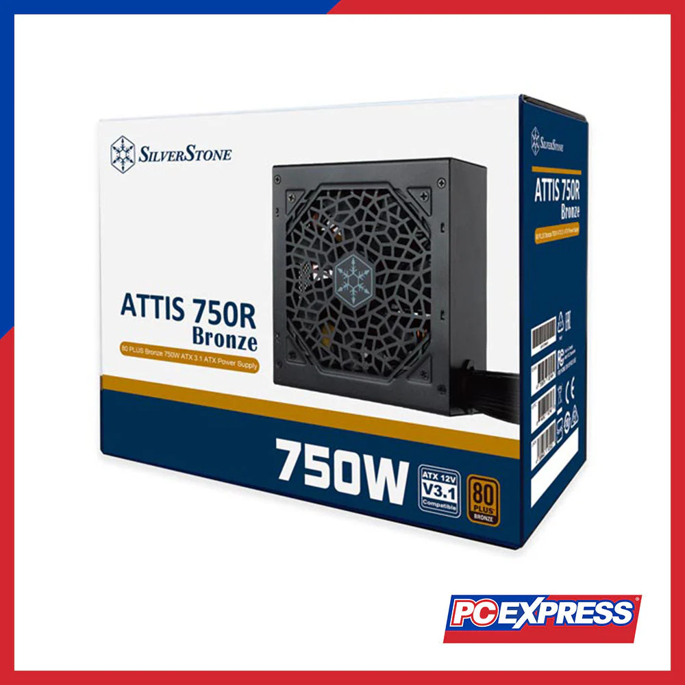 SILVERSTONE ATTIS 750W 80+ Bronze Non-Modular Power Supply - Image 6