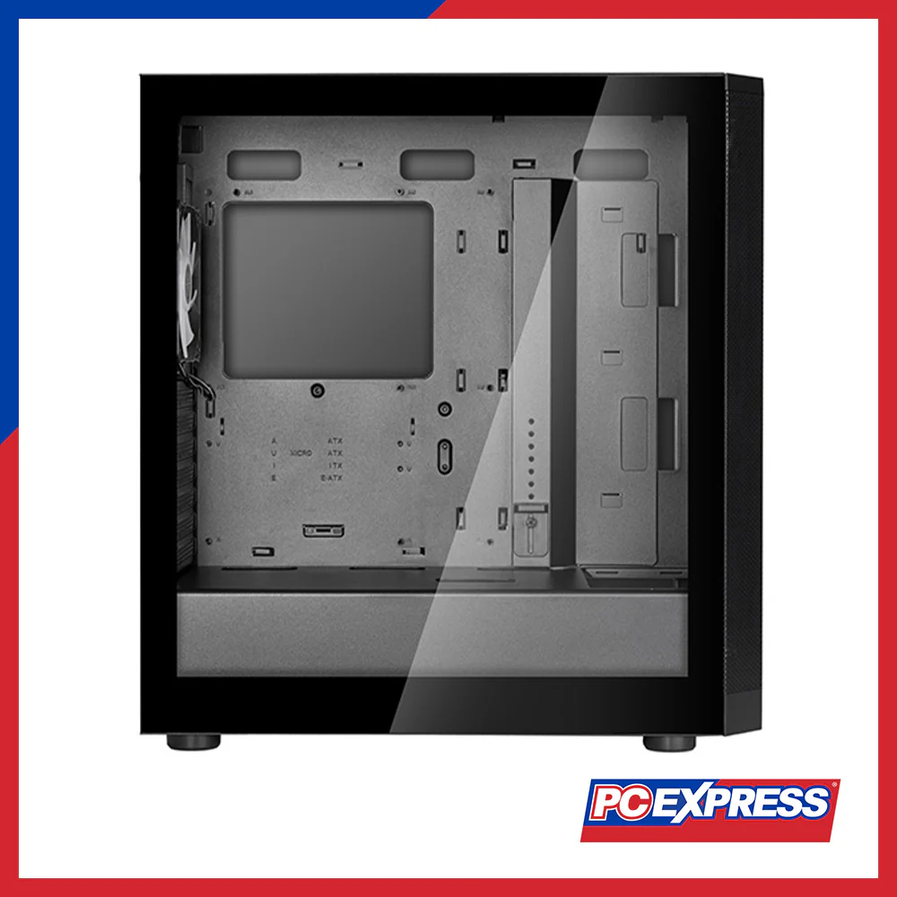 SILVERSTONE Fara 514X Tempered Glass ARGB PC Case - Black - Image 6